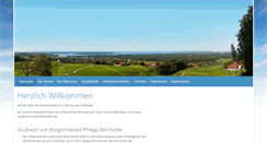 Desktop Screenshot of gewerbeverein-bernau.de