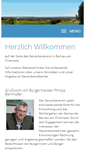 Mobile Screenshot of gewerbeverein-bernau.de
